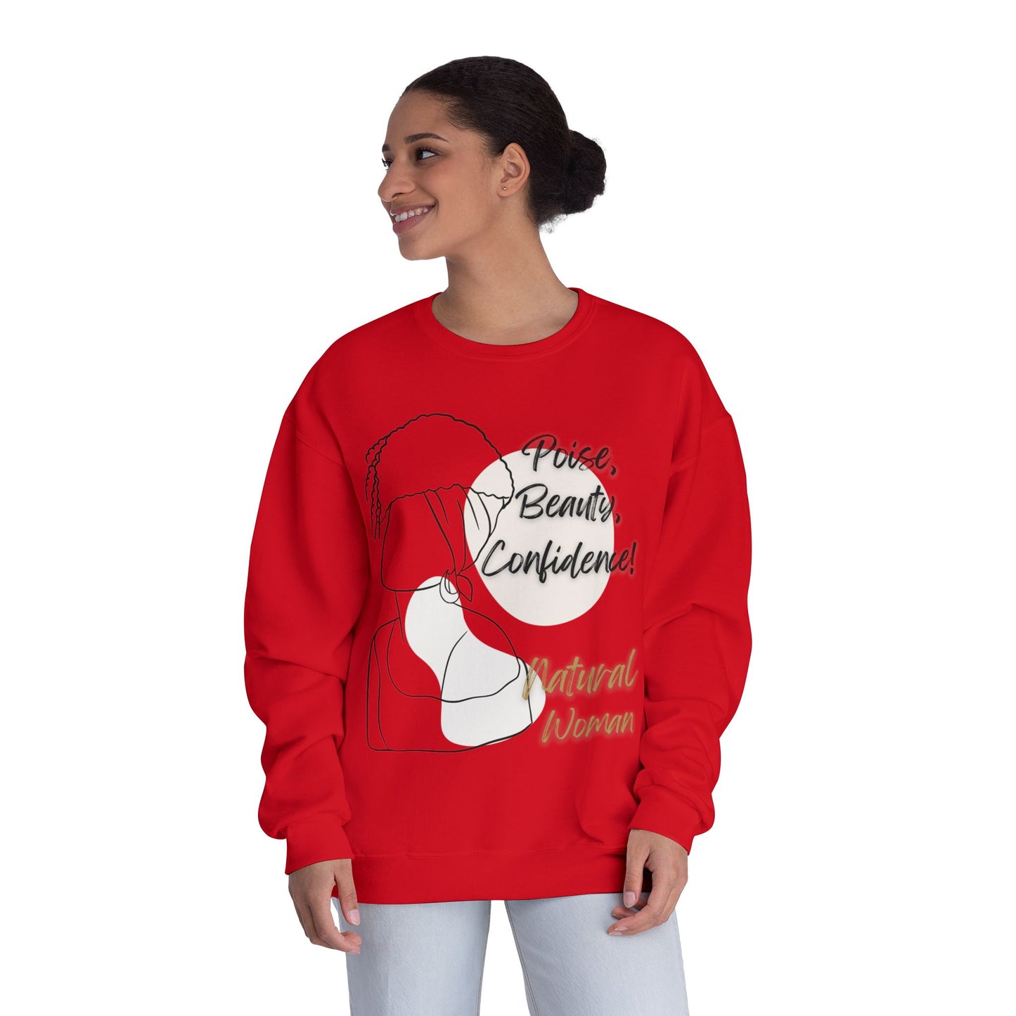 Natural Woman Puff (BL) Crewneck Sweatshirt