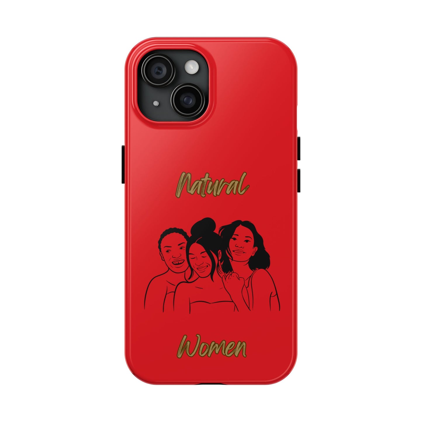 Natural Women Laughing Friends (BL)Tough Phone Cases RED