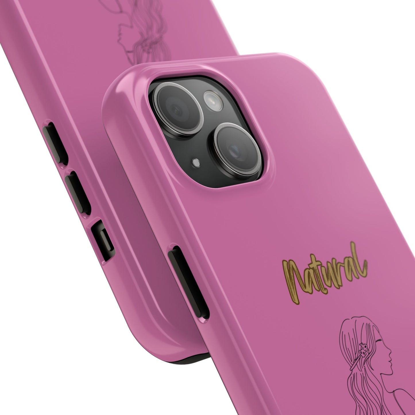 Natural Woman Young Woman (BL)Tough Phone Cases LIGHT PINK