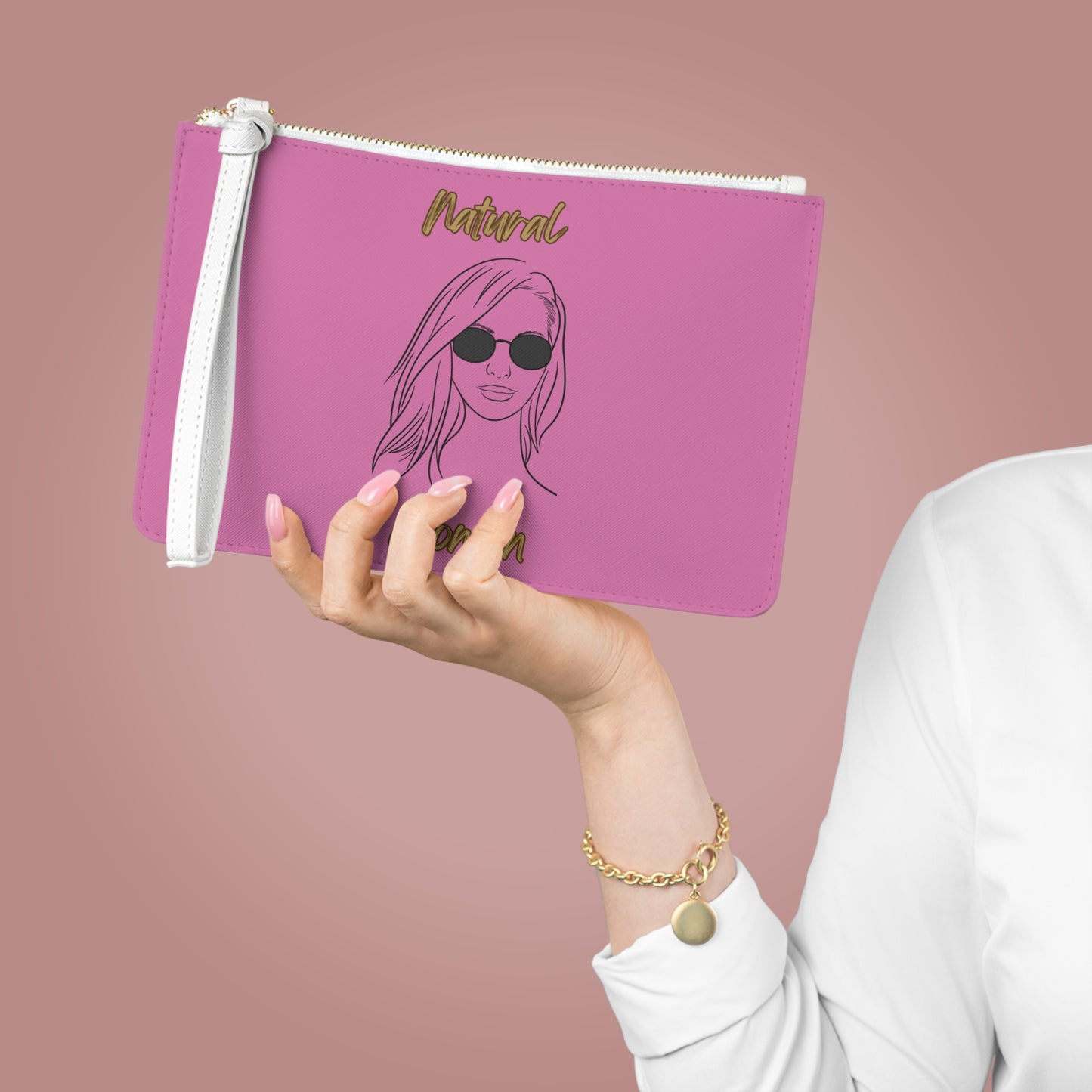 Natural Woman Shades (BL) Clutch Bag LIGHT PINK