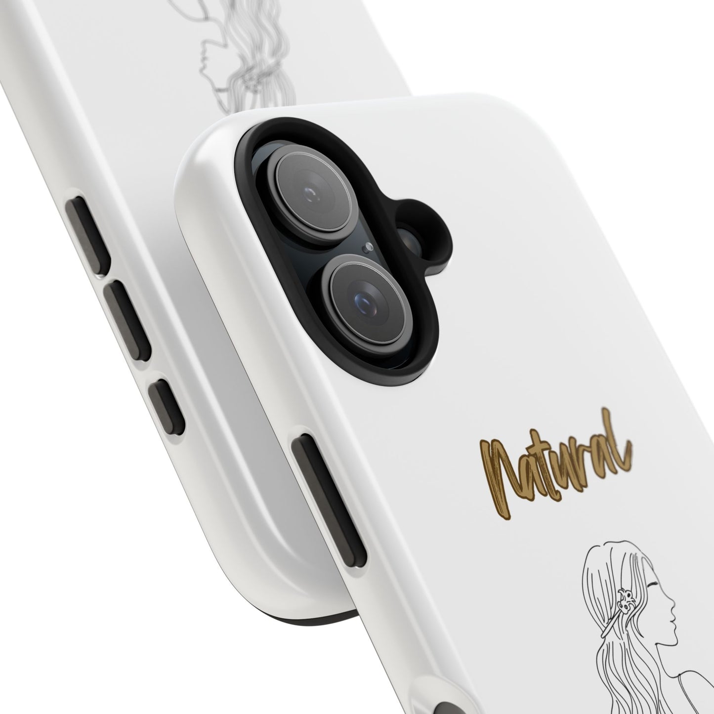 Natural Woman Young Woman (BL)Tough Phone Cases WHITE