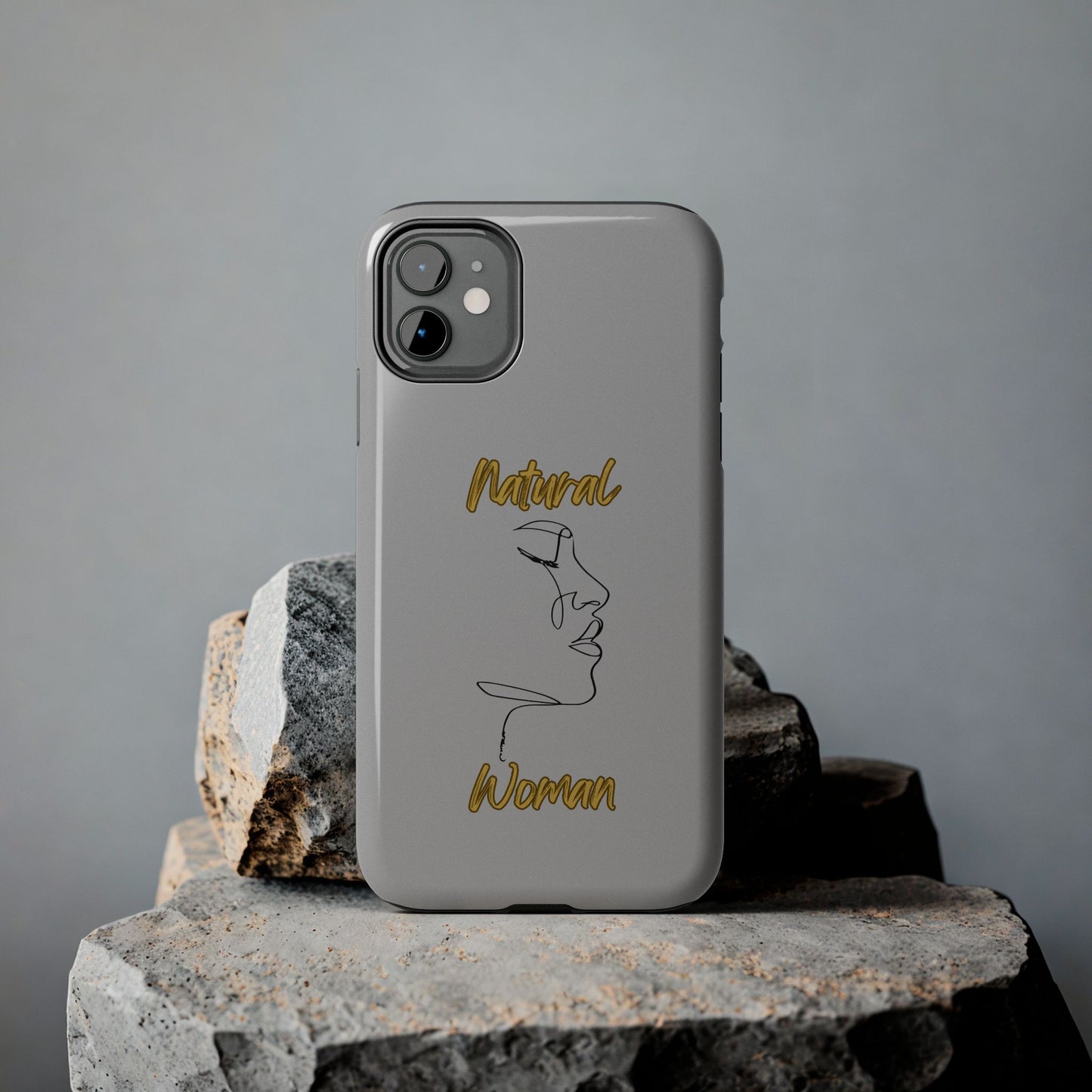 Natural Woman Timeless (BL)Tough Phone Cases LIGHT GREY