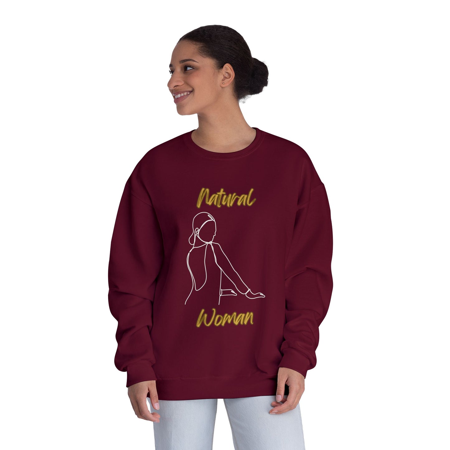 Natural Woman Hands Ready (WL) Crewneck Sweatshirt