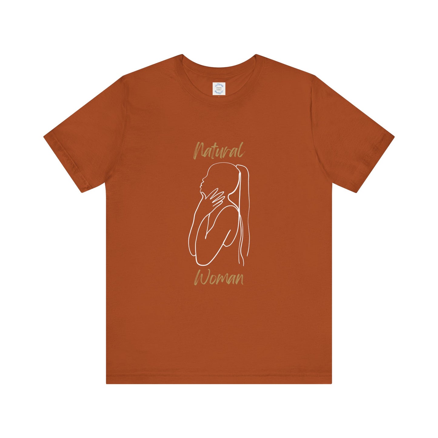 Natural Woman Ponytail (WL) Short Sleeve T-Shirt