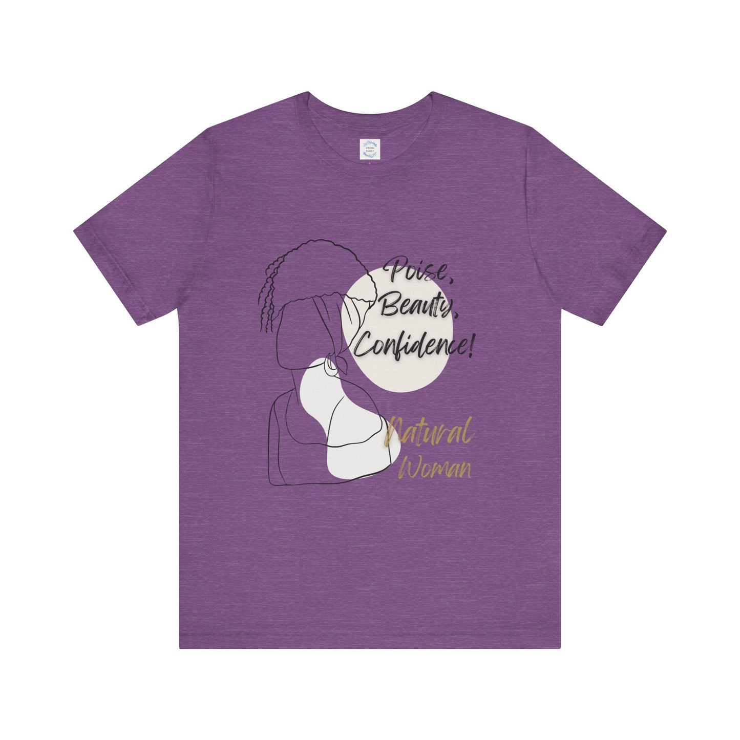 Natural Woman Puff (BL) Short Sleeve T-Shirt