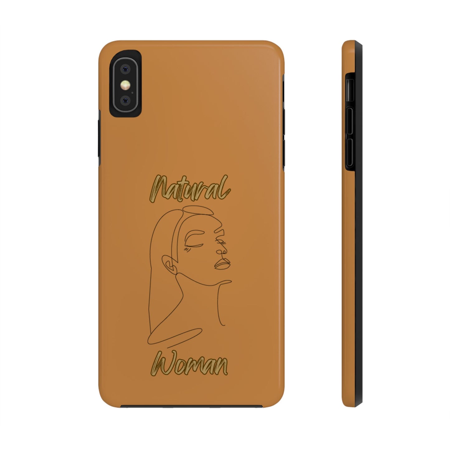 Natural Woman Calm (BL) Tough Phone Cases LIGHT BROWN