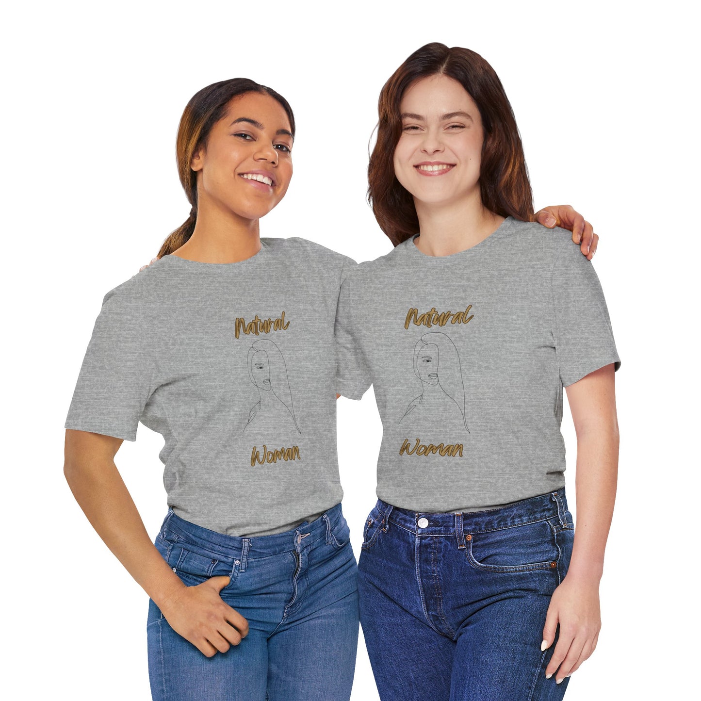 Natural Woman Covered Eye (BL) Short Sleeve T-Shirt