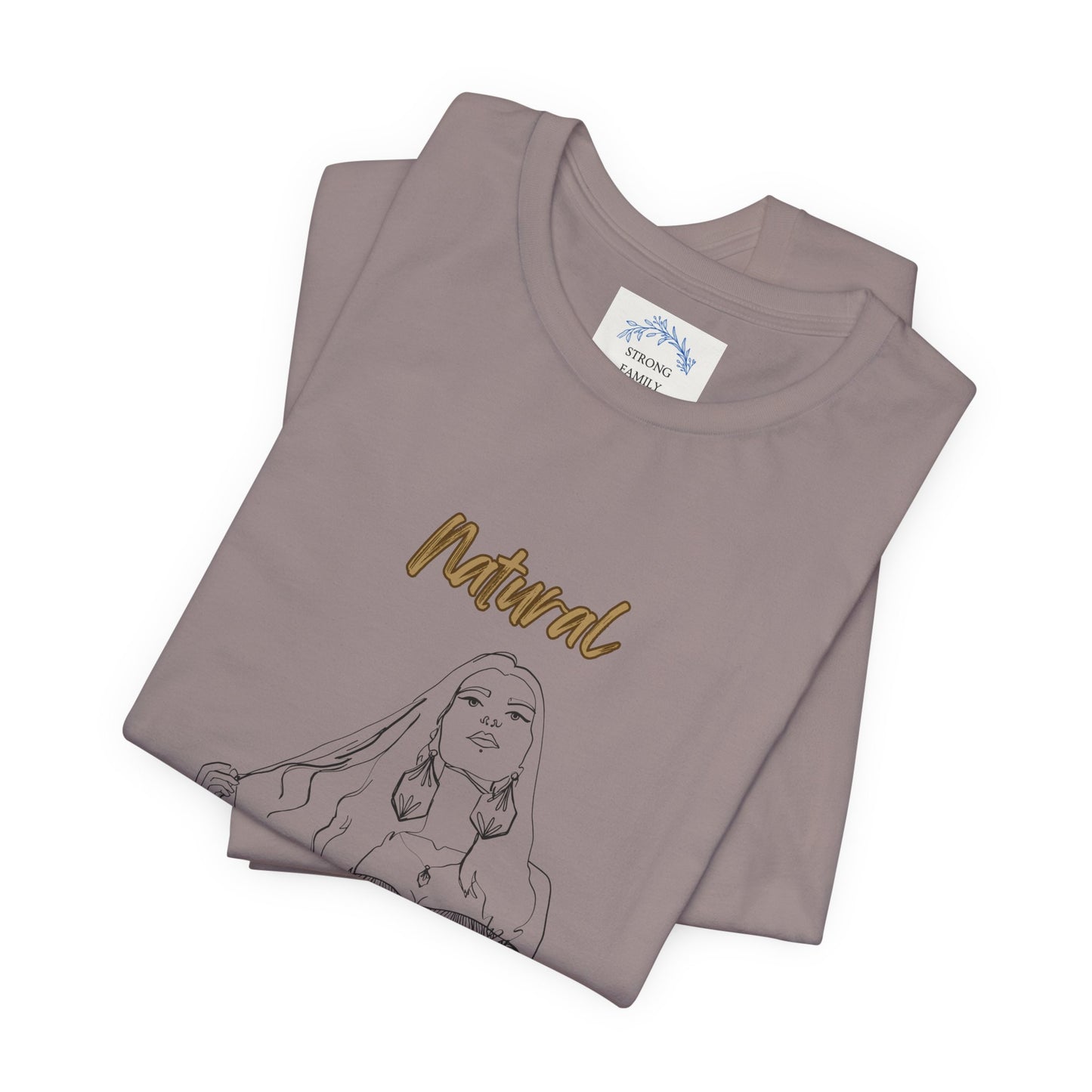 Natural Woman Thinking (BL) Short Sleeve T-Shirt