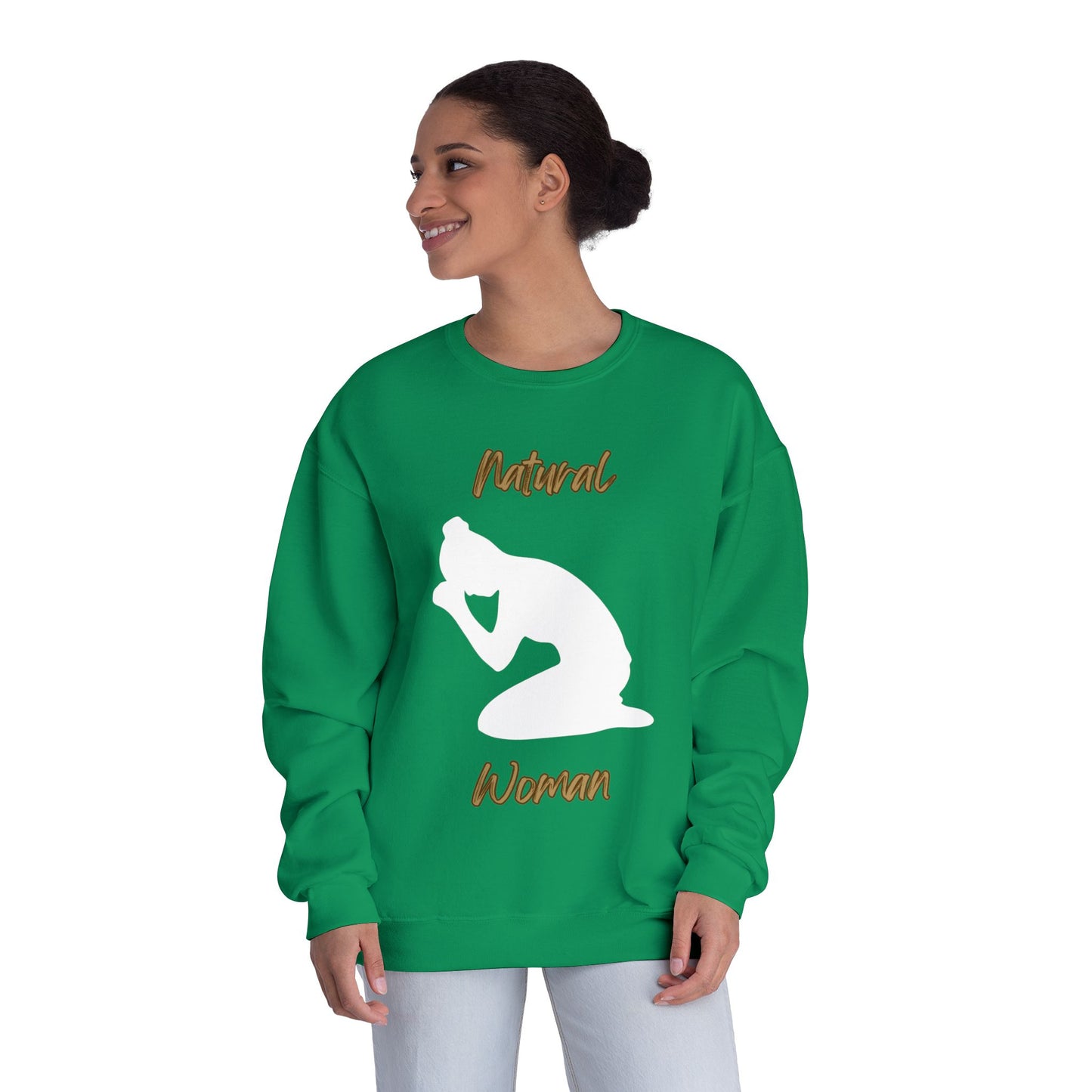 Natural Woman Pray (WL) Crewneck Sweatshirt