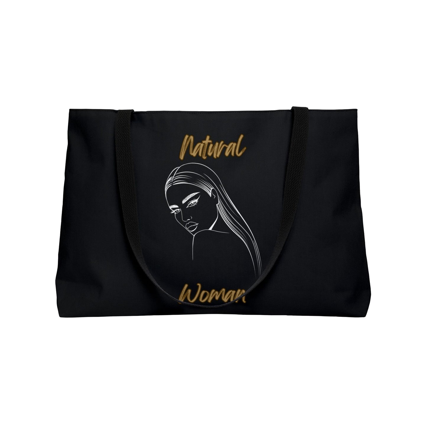 Natural Woman The Stare (WL) Weekender Tote Bag BLACK