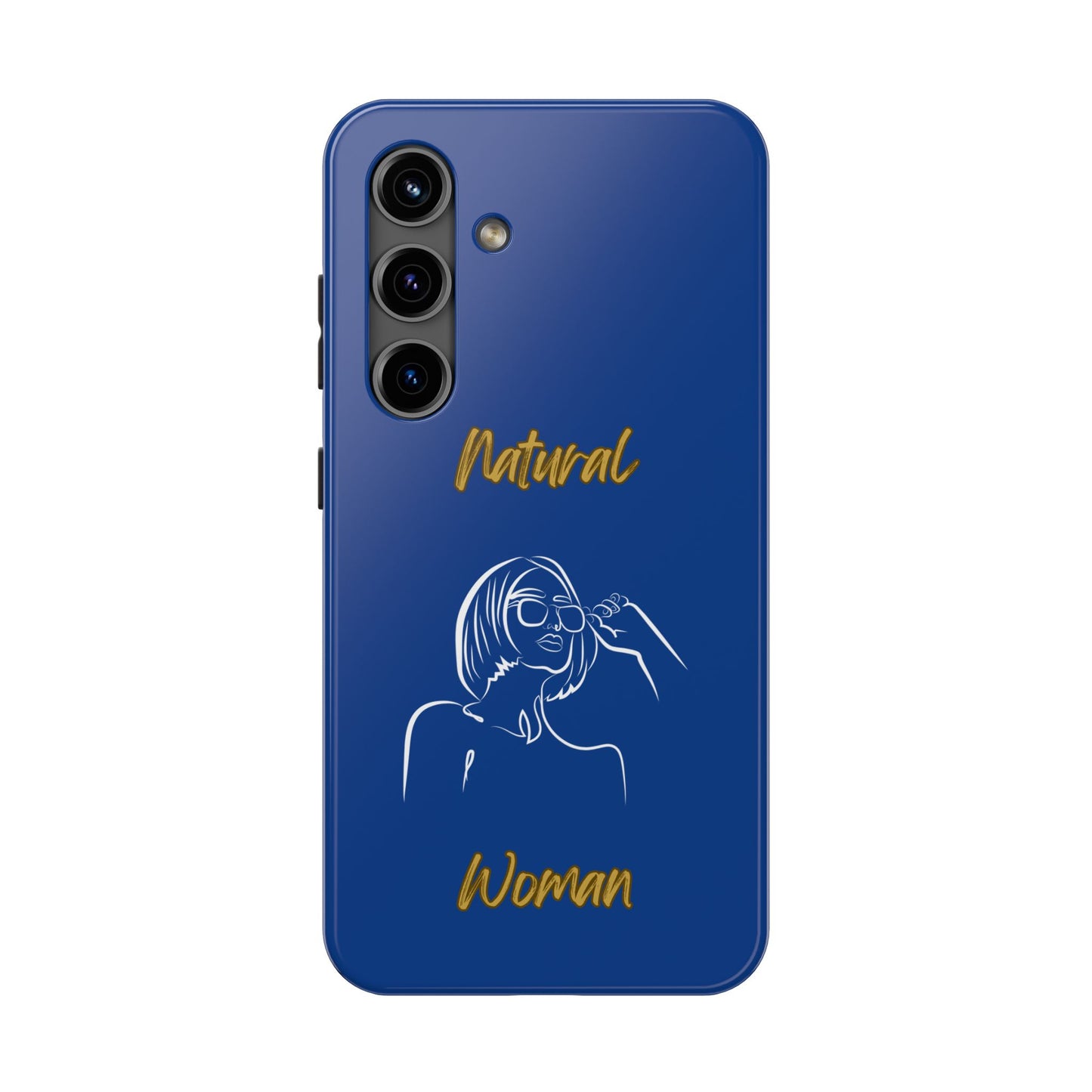 Natural Woman Bright Future (WL)Tough Phone Cases DARK BLUE