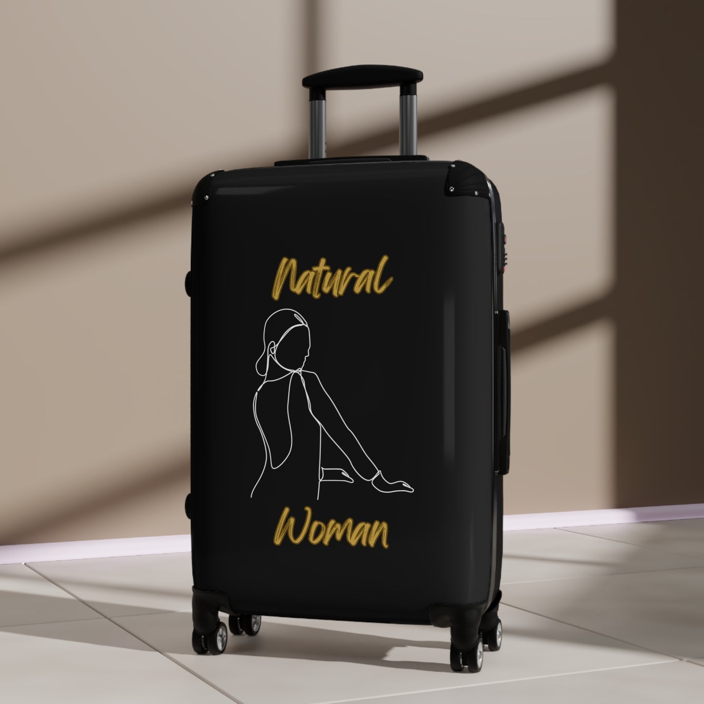 Natural Woman Hands Ready (WL) Suitcase BLACK