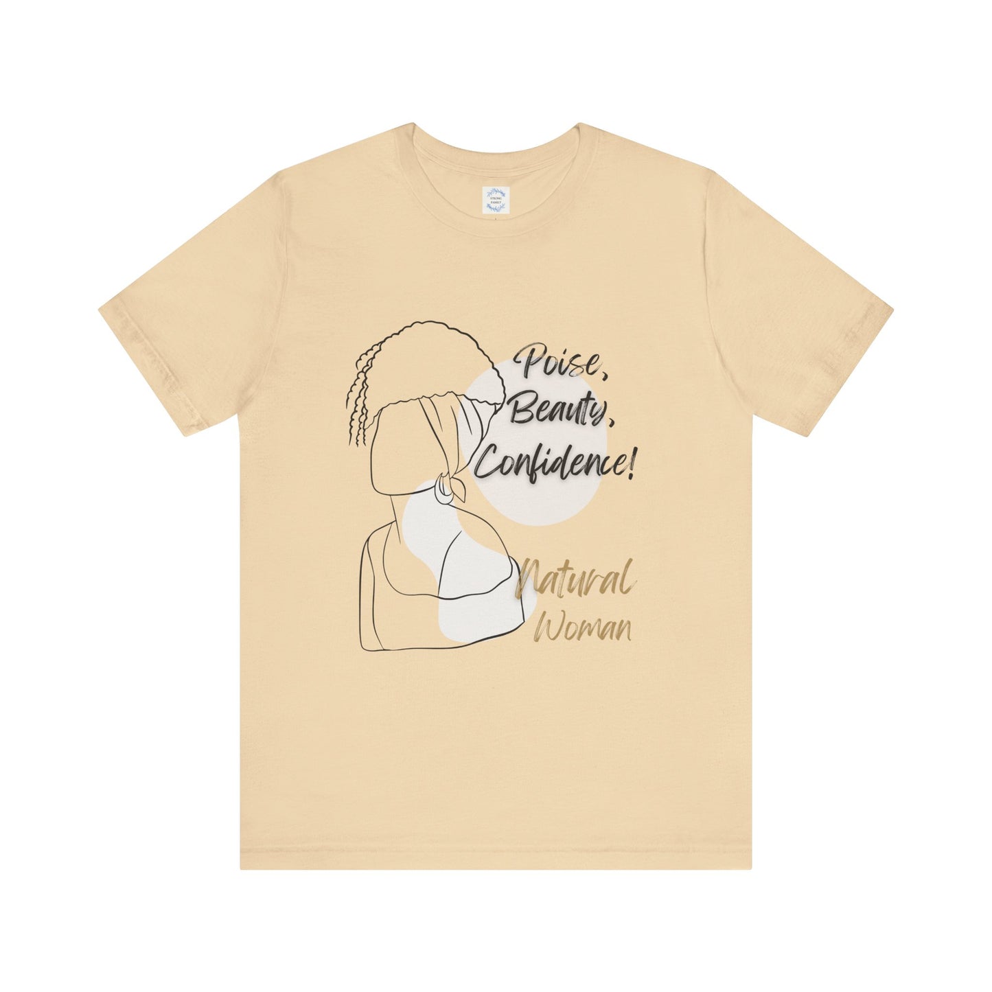 Natural Woman Puff (BL) Short Sleeve T-Shirt