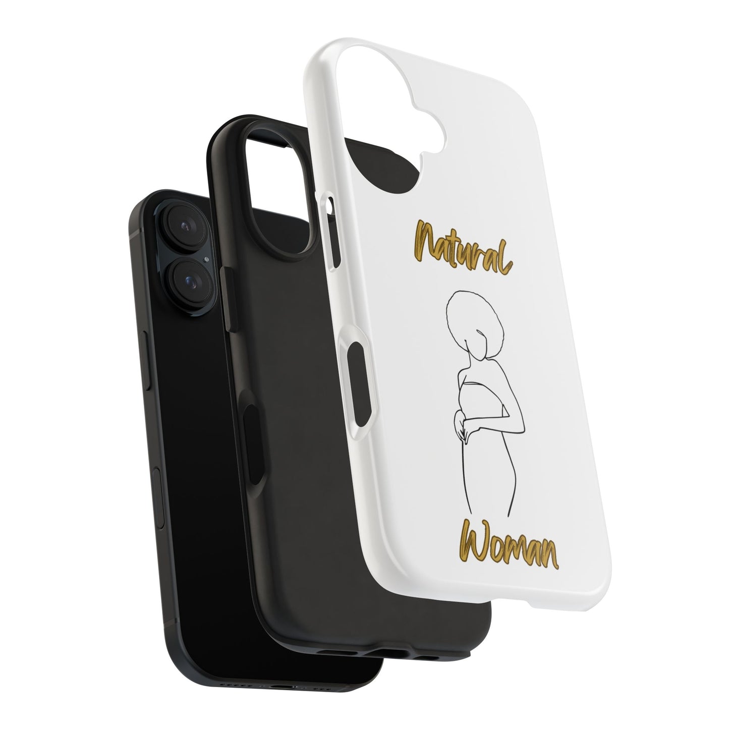 Natural Woman Sho Nuff (BL)Tough Phone Cases WHITE