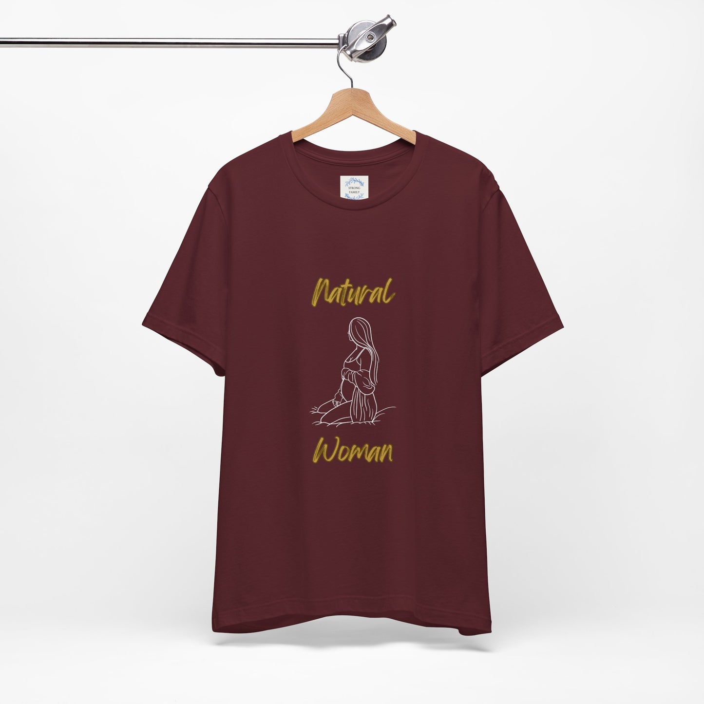 Natural Woman Expecting (WL) Short Sleeve T-Shirt