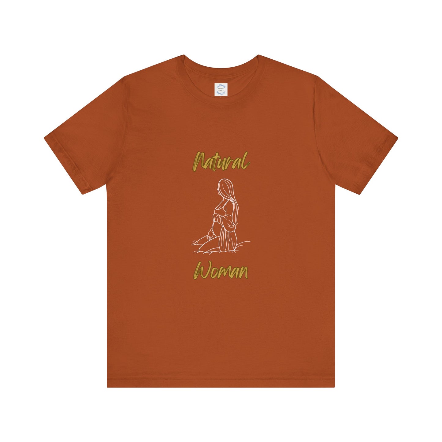 Natural Woman Expecting (WL) Short Sleeve T-Shirt