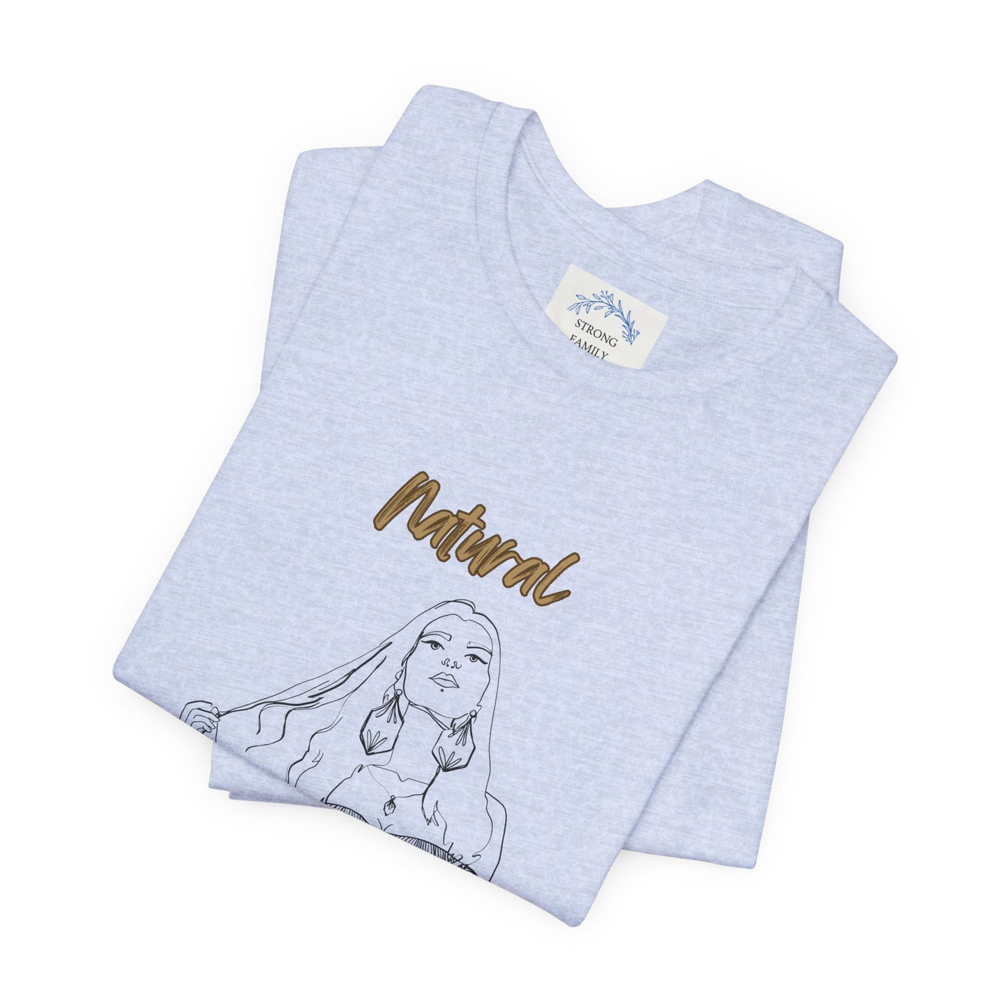 Natural Woman Thinking (BL) Short Sleeve T-Shirt