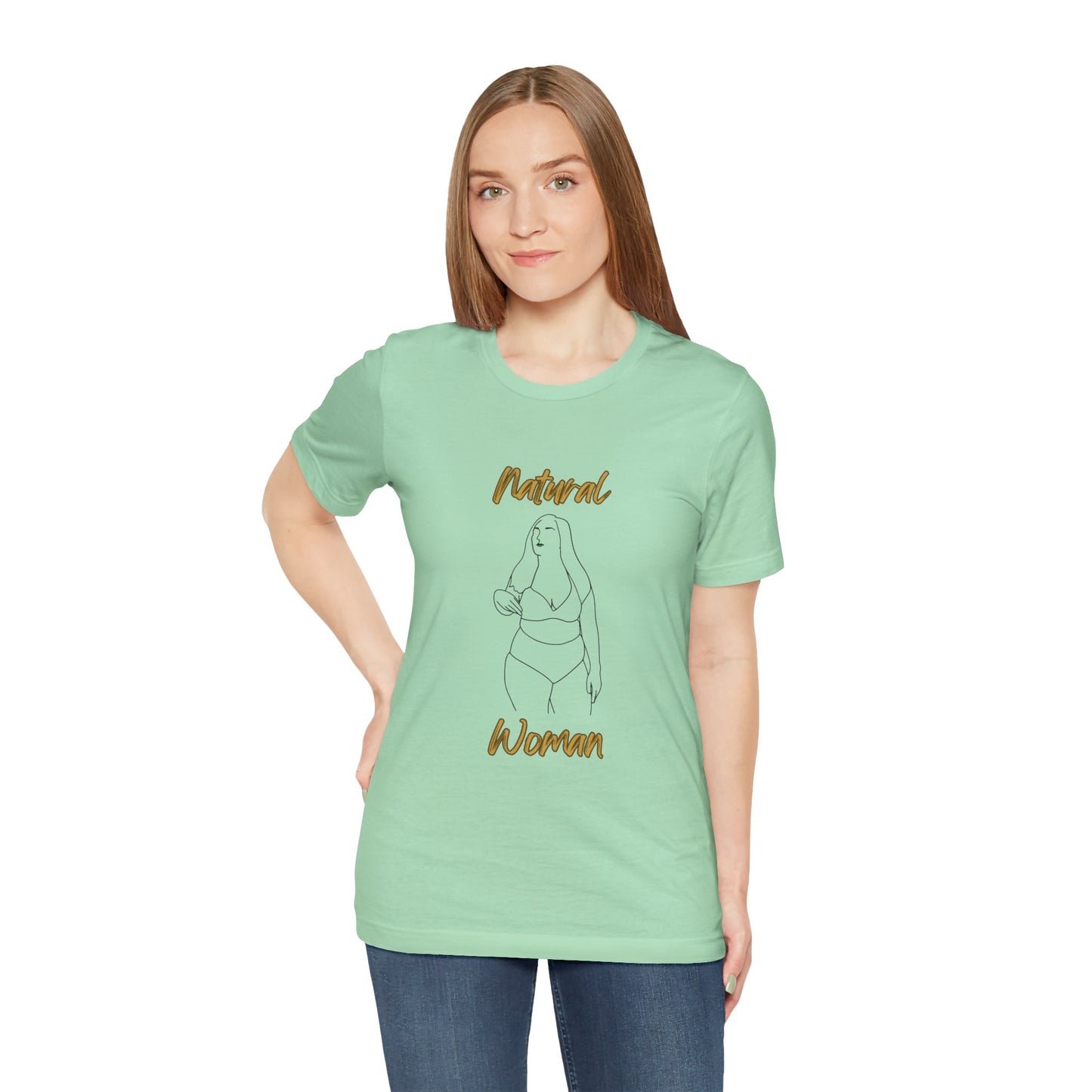 Natural Woman Full Beauty (BL) Short Sleeve T-Shirt