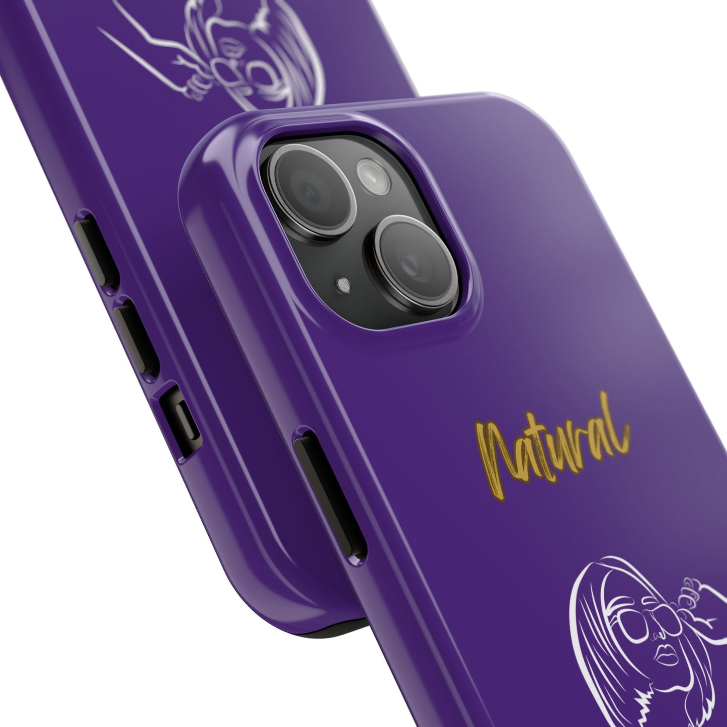 Natural Woman Bright Future (WL)Tough Phone Cases PURPLE