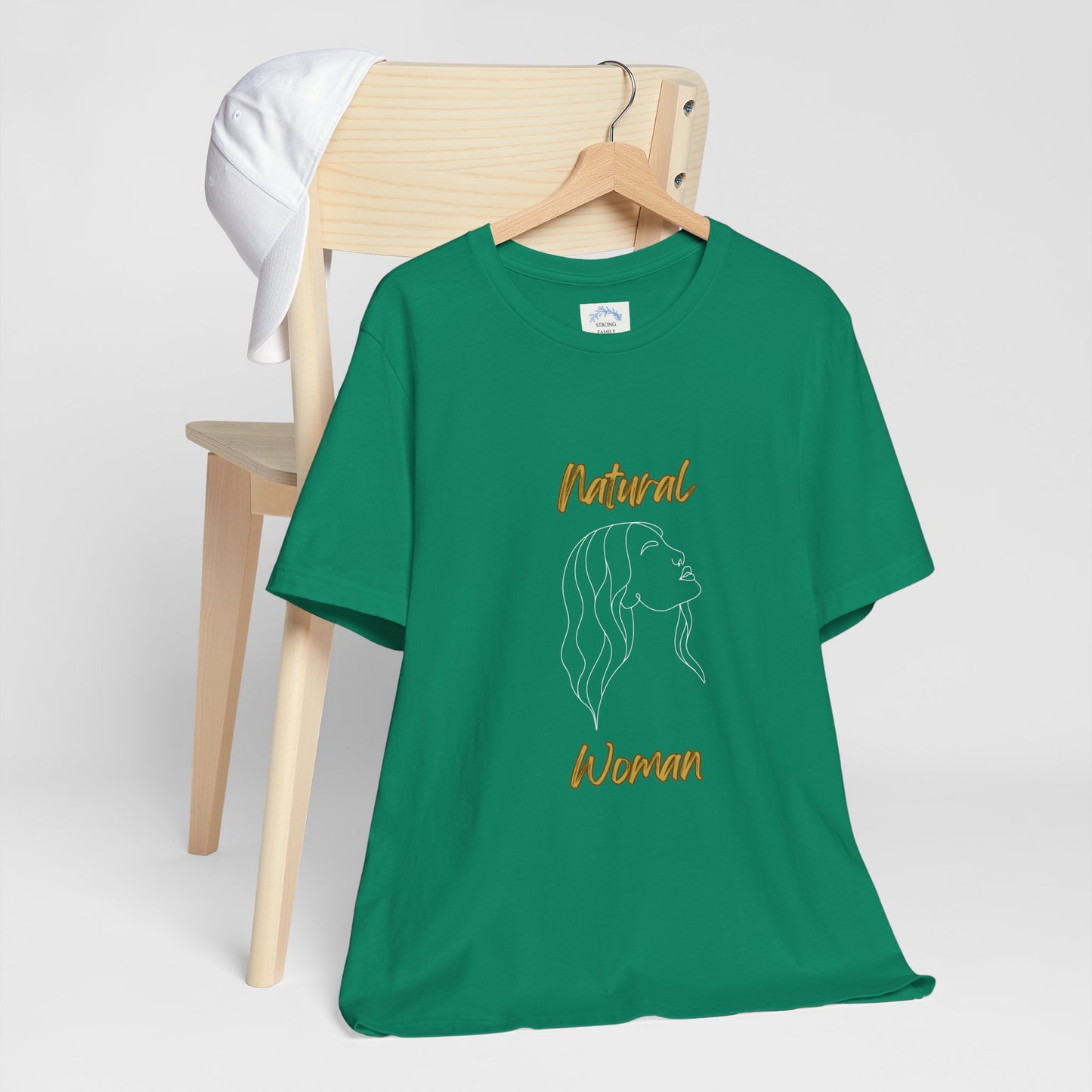 Natural Woman Breeze on Face (WL) Short Sleeve T-Shirt