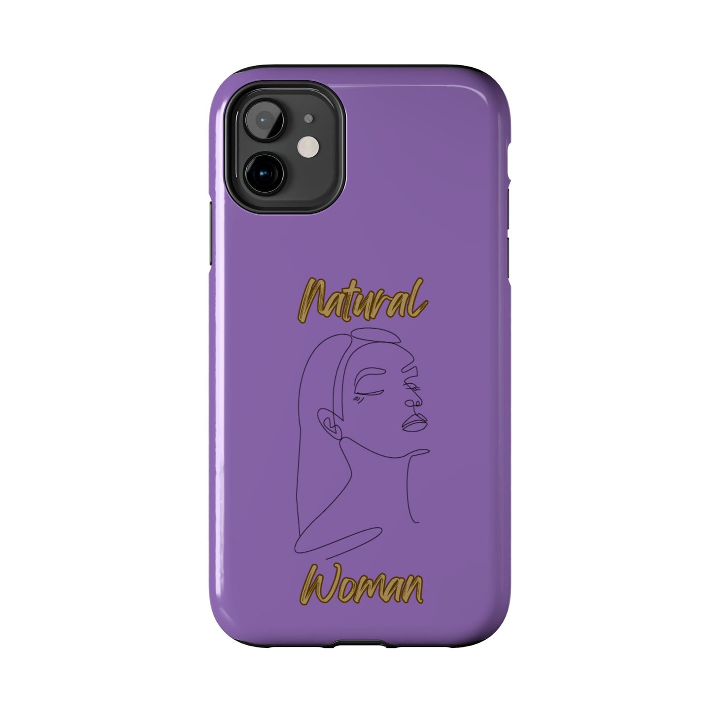 Natural Woman Calm (BL) Tough Phone Cases LIGHT PURPLE