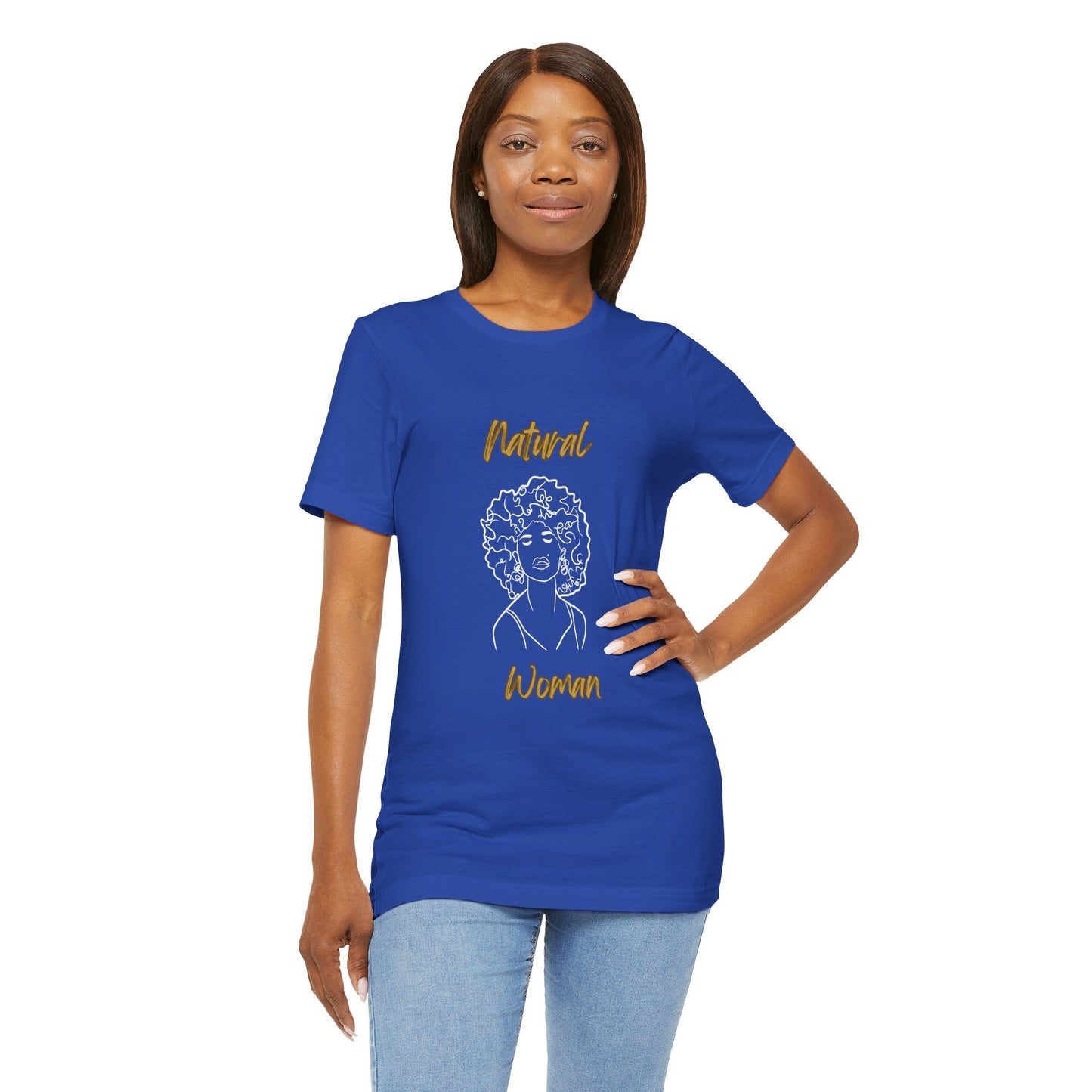 Natural Woman All About Me (WL) Short Sleeve T-Shirt