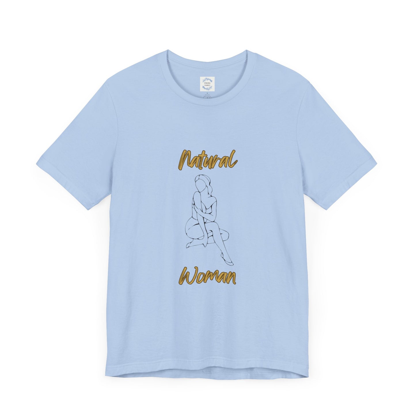 Natural Woman Shoulder Action (BL) Short Sleeve T-Shirt