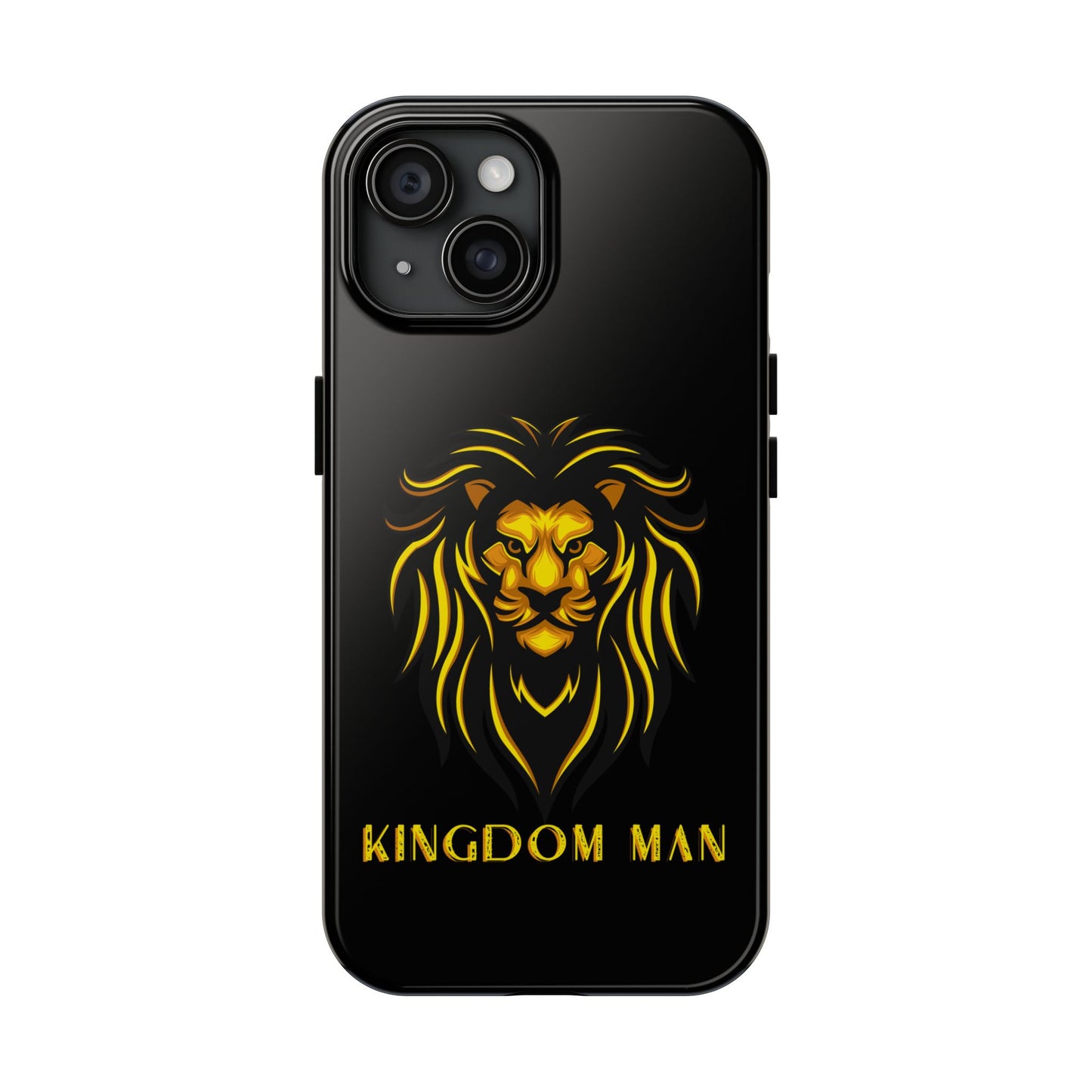 KIngdom Man (Gold Label) Tough Phone Cases BLACK