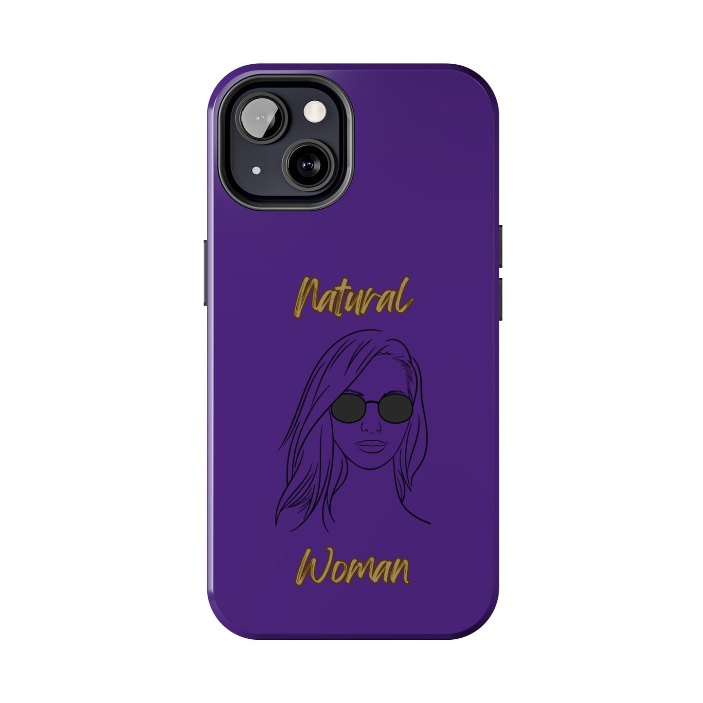 Natural Woman Shades (BL)Tough Phone Cases PURPLE