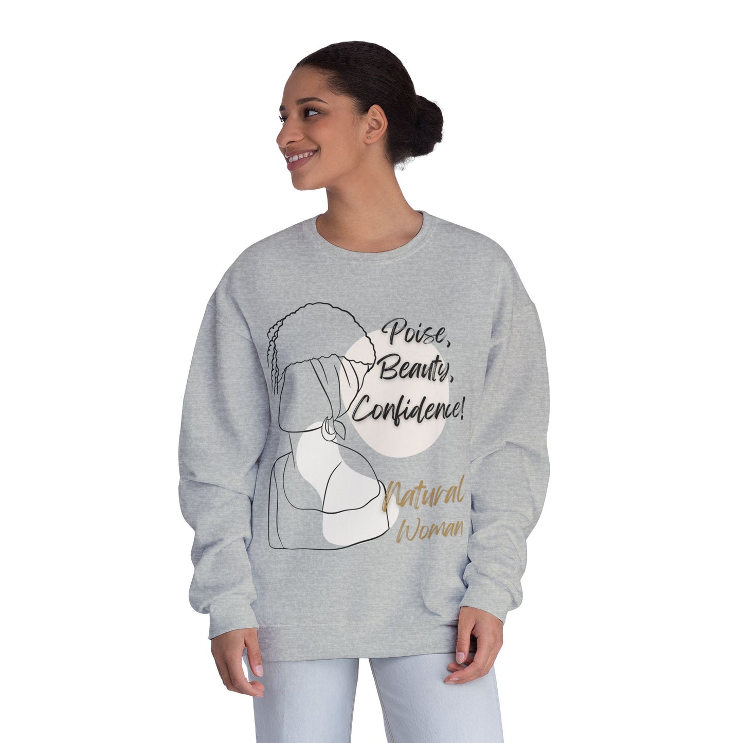 Natural Woman Puff (BL) Crewneck Sweatshirt