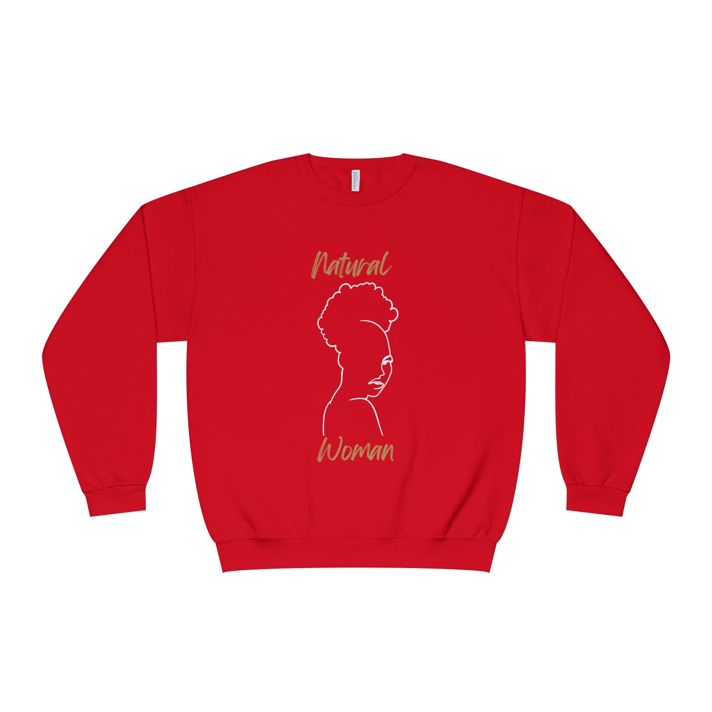 Natural Woman Twist Afro (WL) Crewneck Sweatshirt