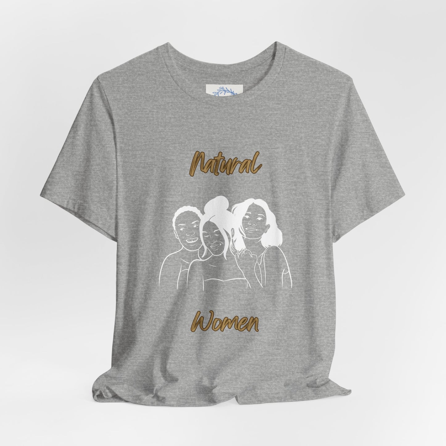 Natural Woman Laughing Friends (WL) Short Sleeve T-Shirt