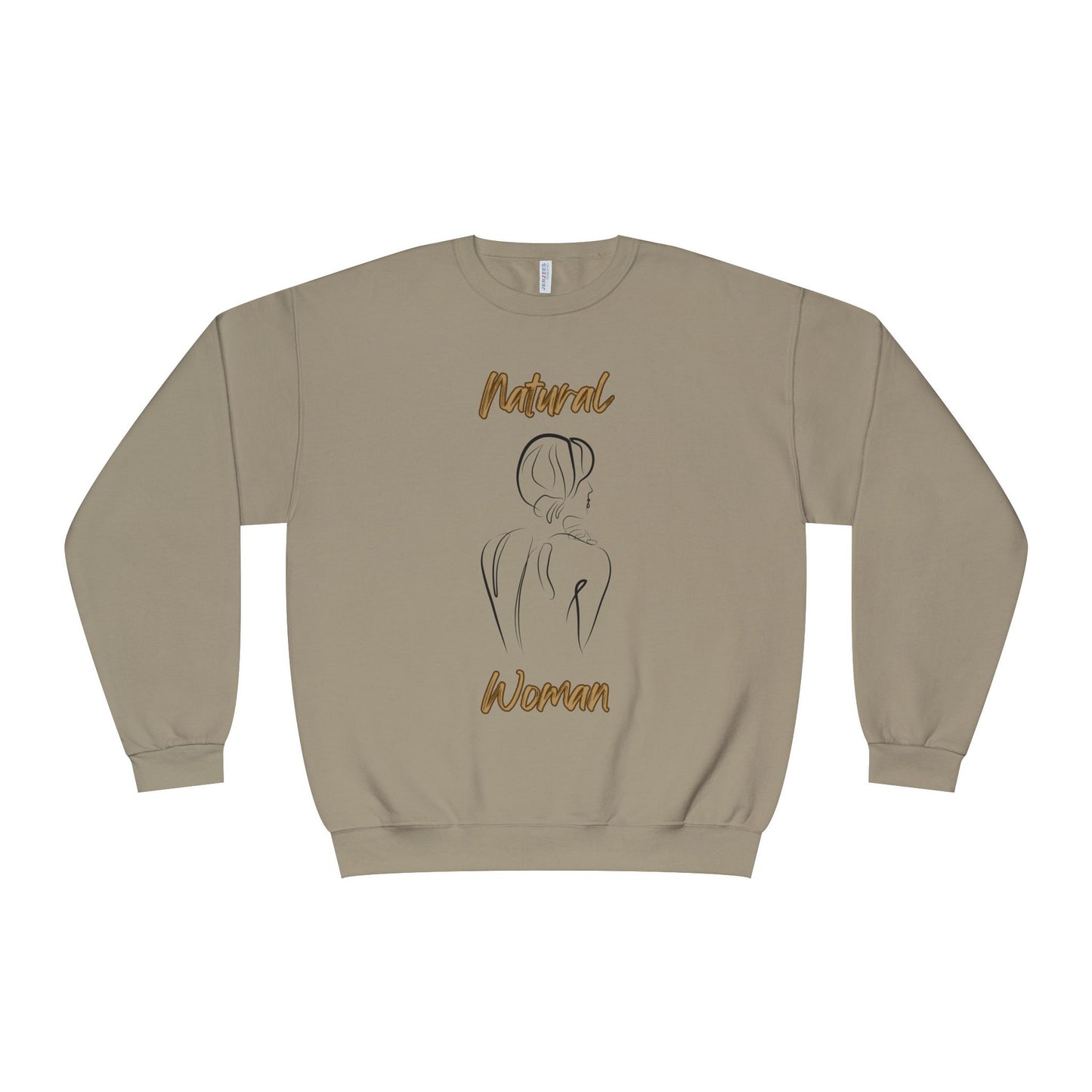 Natural Woman Back (BL) Crewneck Sweatshirt