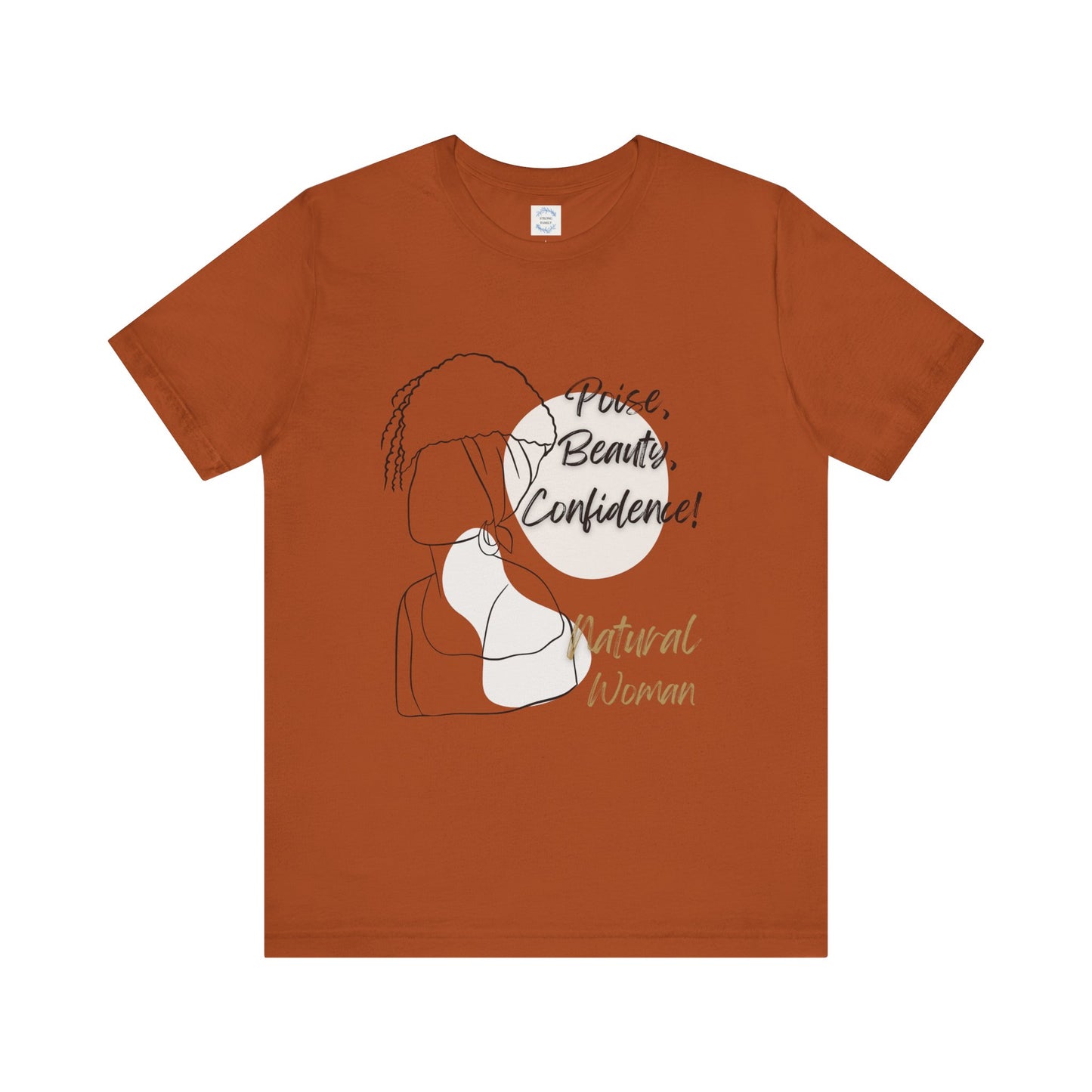 Natural Woman Puff (BL) Short Sleeve T-Shirt