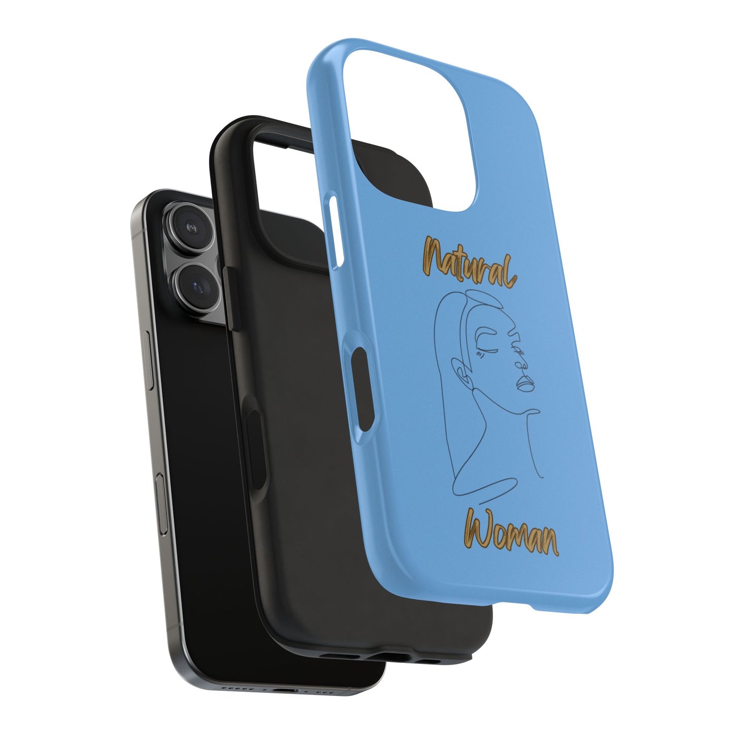 Natural Woman Calm (BL) Tough Phone Cases LIGHT BLUE