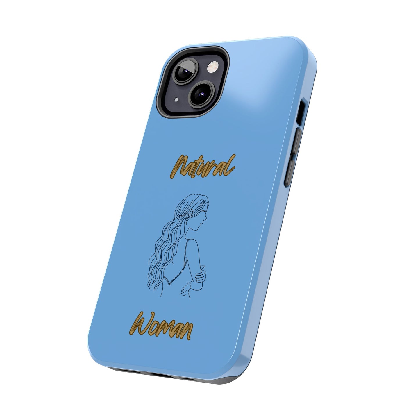 Natural Woman Young Woman (BL)Tough Phone Cases LIGHT BLUE