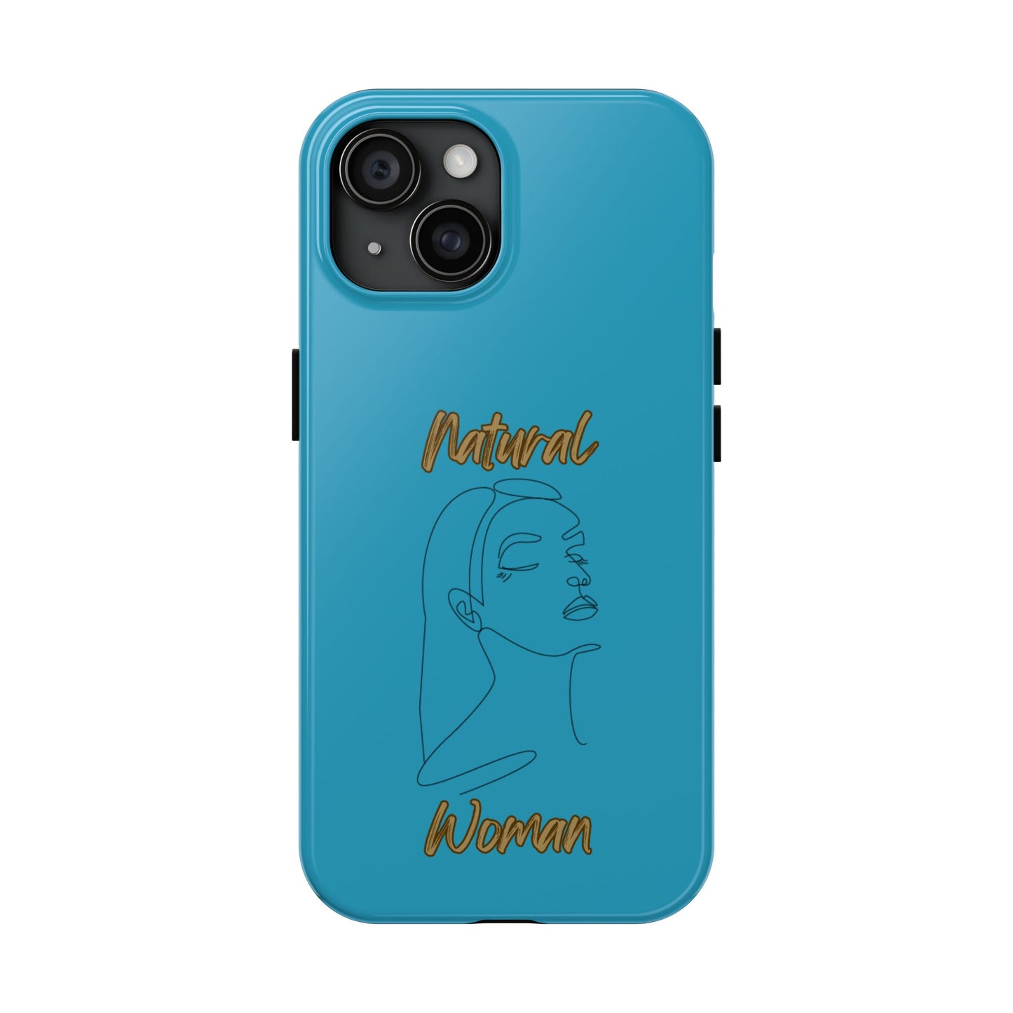 Natural Woman Calm (BL) Tough Phone Cases TURQOISE