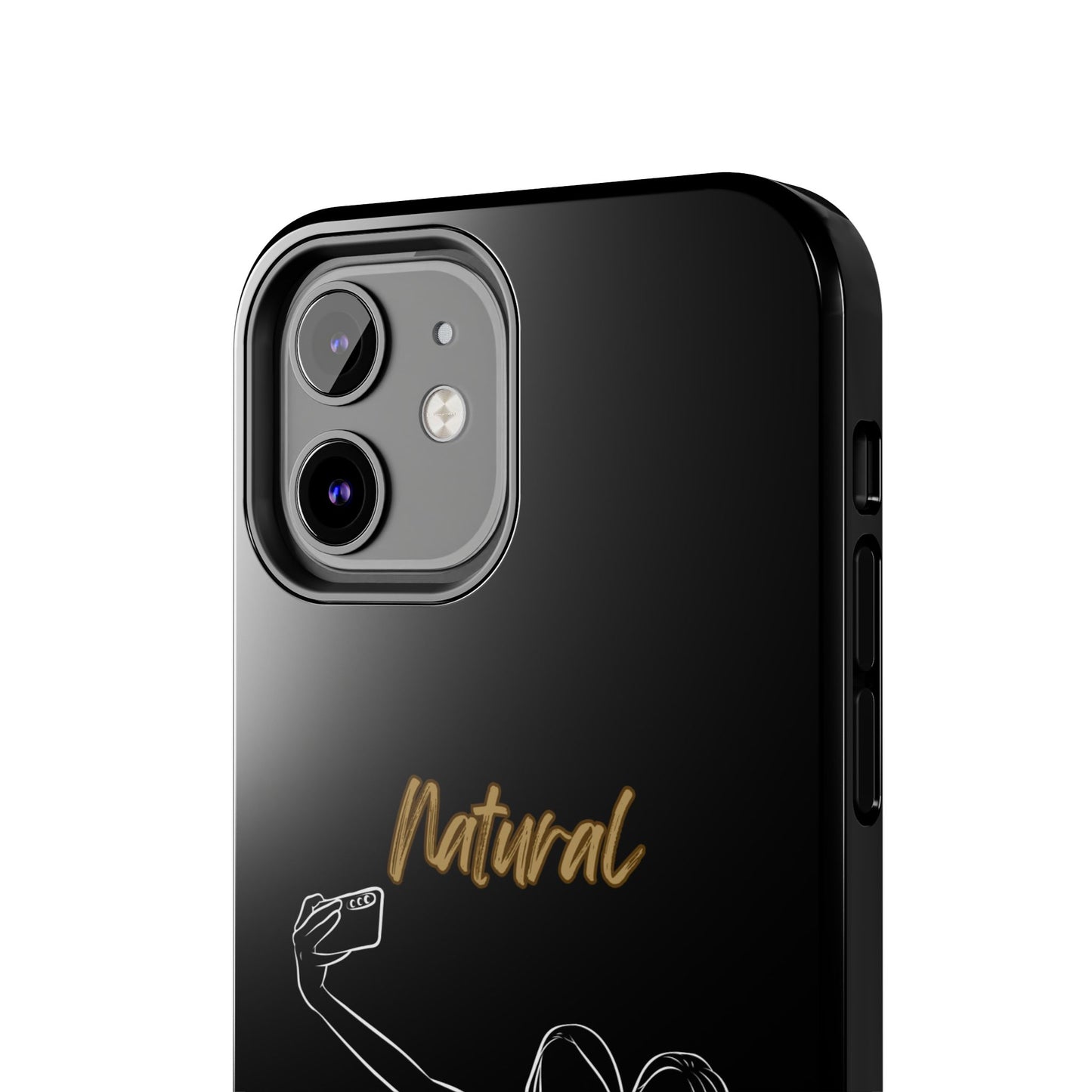 Natural Woman Friends Selfie (WL)Tough Phone Cases BLACK