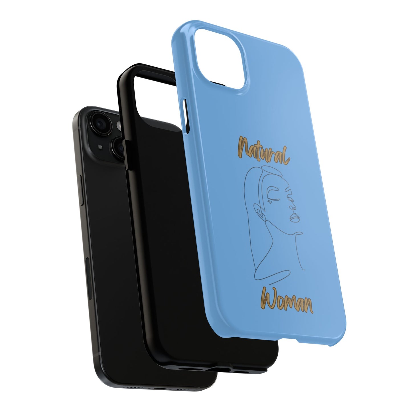 Natural Woman Calm (BL) Tough Phone Cases LIGHT BLUE