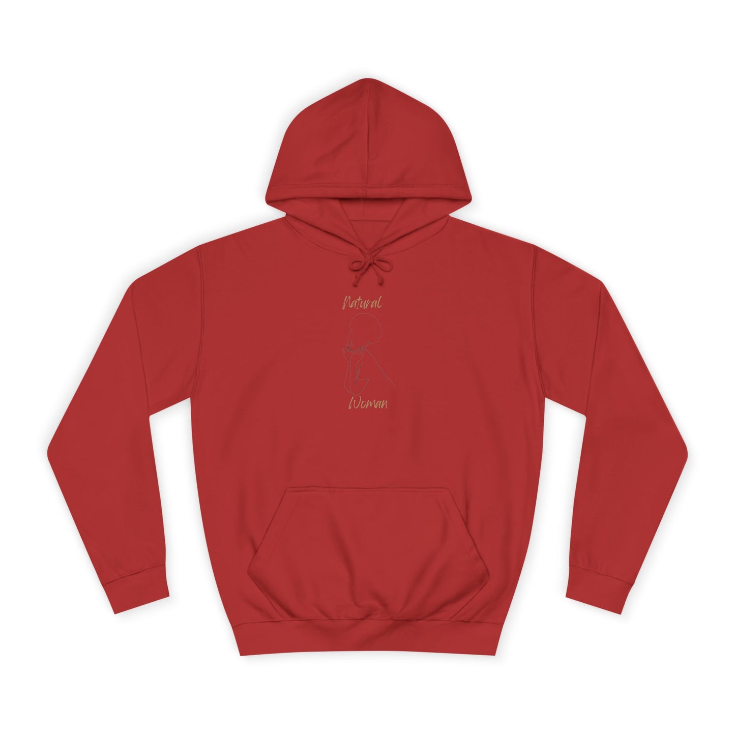 Natural Woman Cute Afro (BL) Hoodie