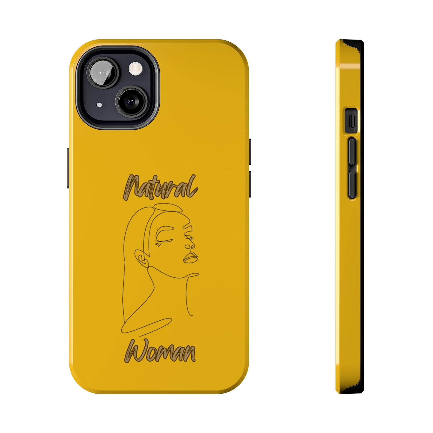 Natural Woman Calm (BL) Tough Phone Cases YELLOW