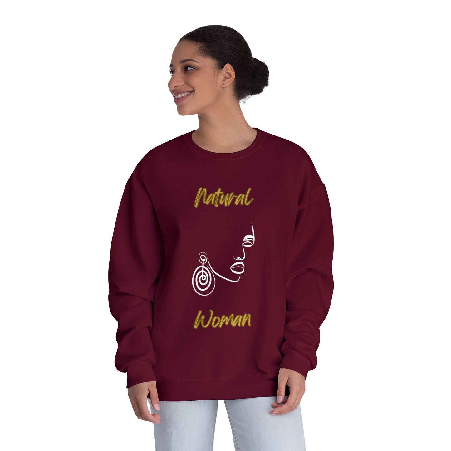 Natural Woman Music In My Soul (WL) Crewneck Sweatshirt