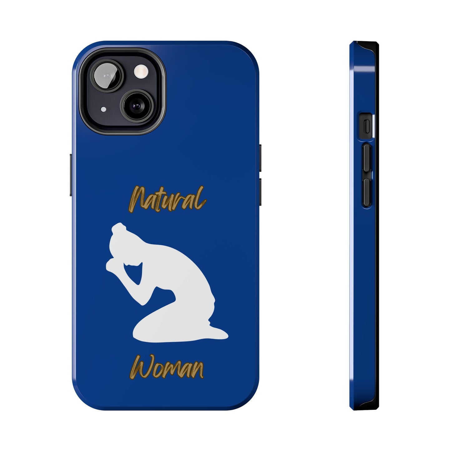 Natural Woman Pray (WL) Tough Phone Cases DARK BLUE