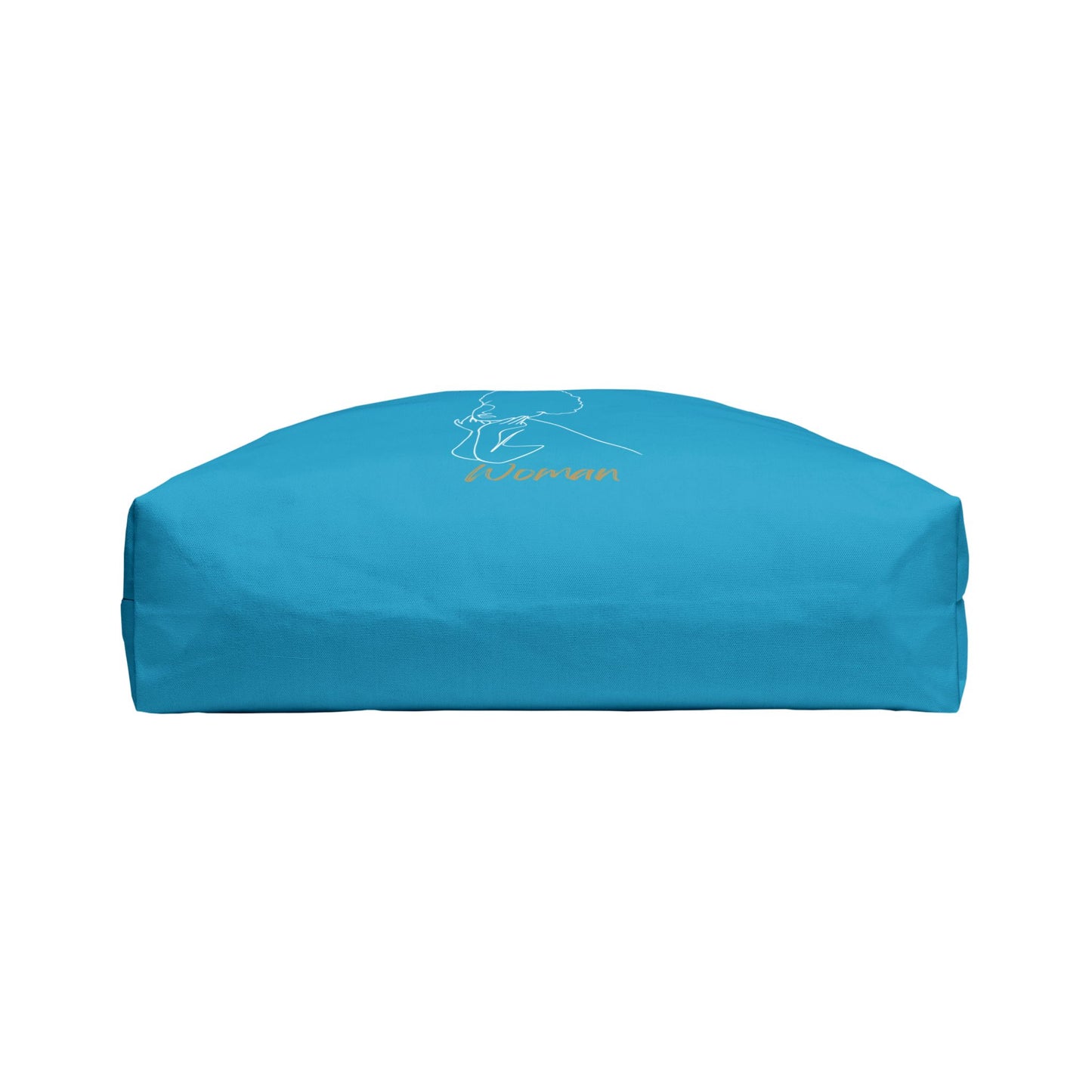 Natural Woman Cute Afro (WL) Weekender Tote Bag TURQUOISE