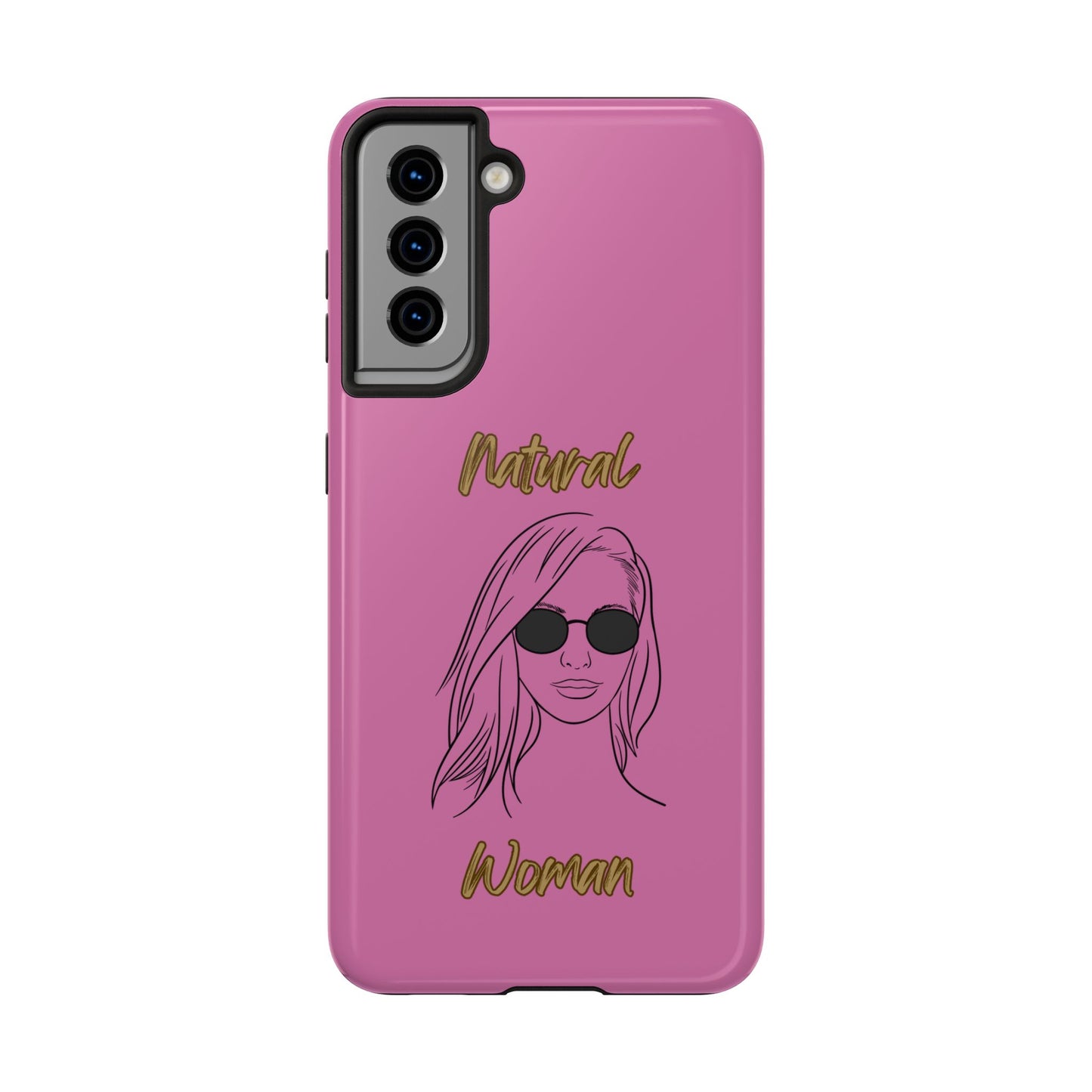 Natural Woman Shades (BL)Tough Phone Cases LIGHT PINK