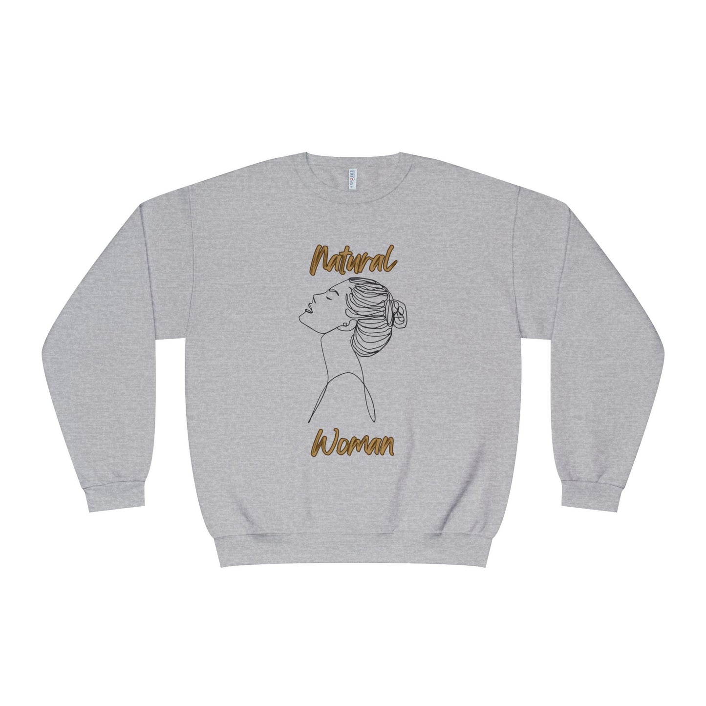 Natural Woman Wet Bun (BL) Crewneck Sweatshirt