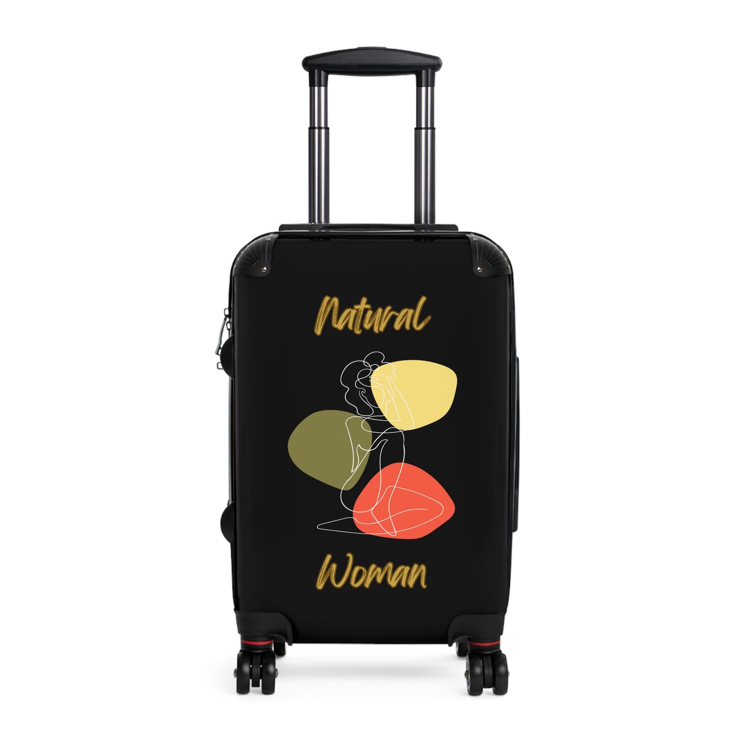 Natural Woman Colorful Pose (WL) Suitcase BLACK
