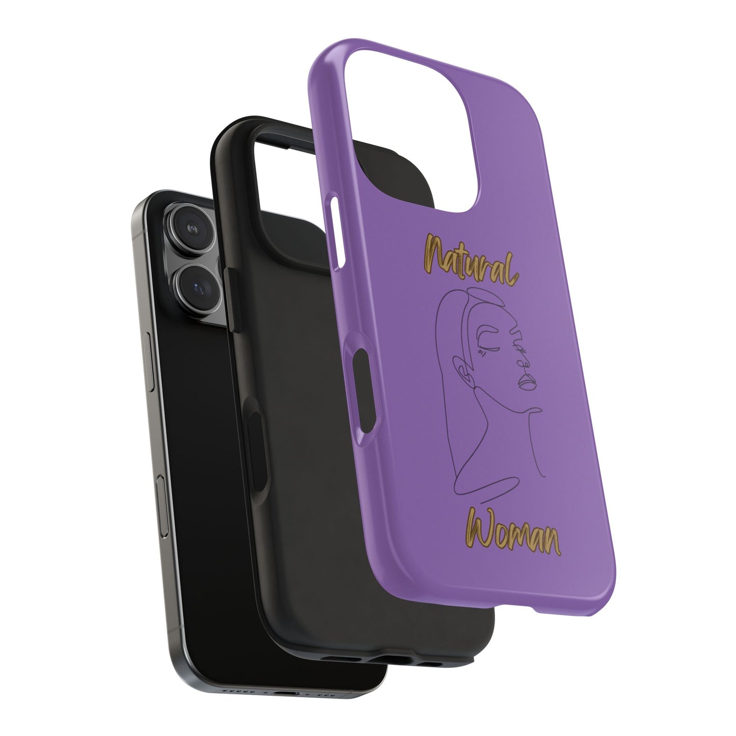 Natural Woman Calm (BL) Tough Phone Cases LIGHT PURPLE