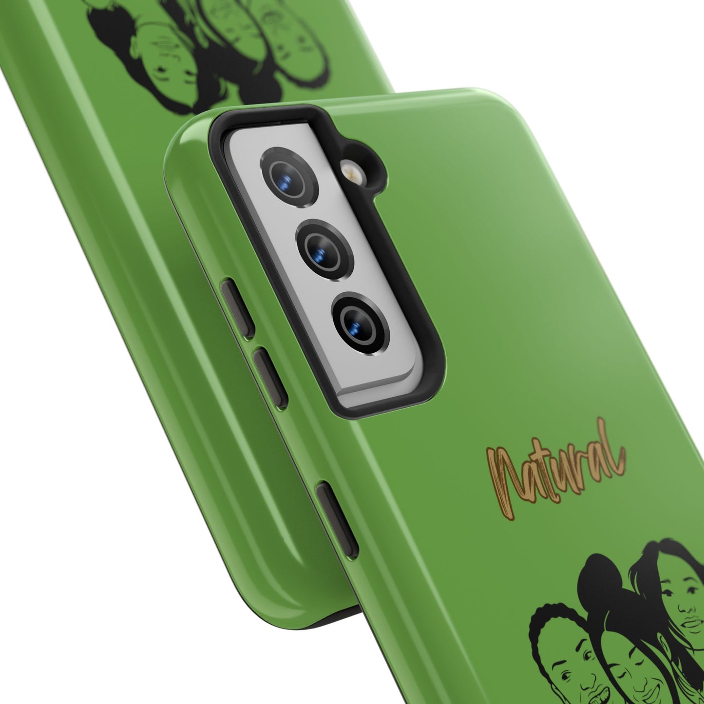 Natural Women Laughing Friends (BL)Tough Phone Cases GREEN