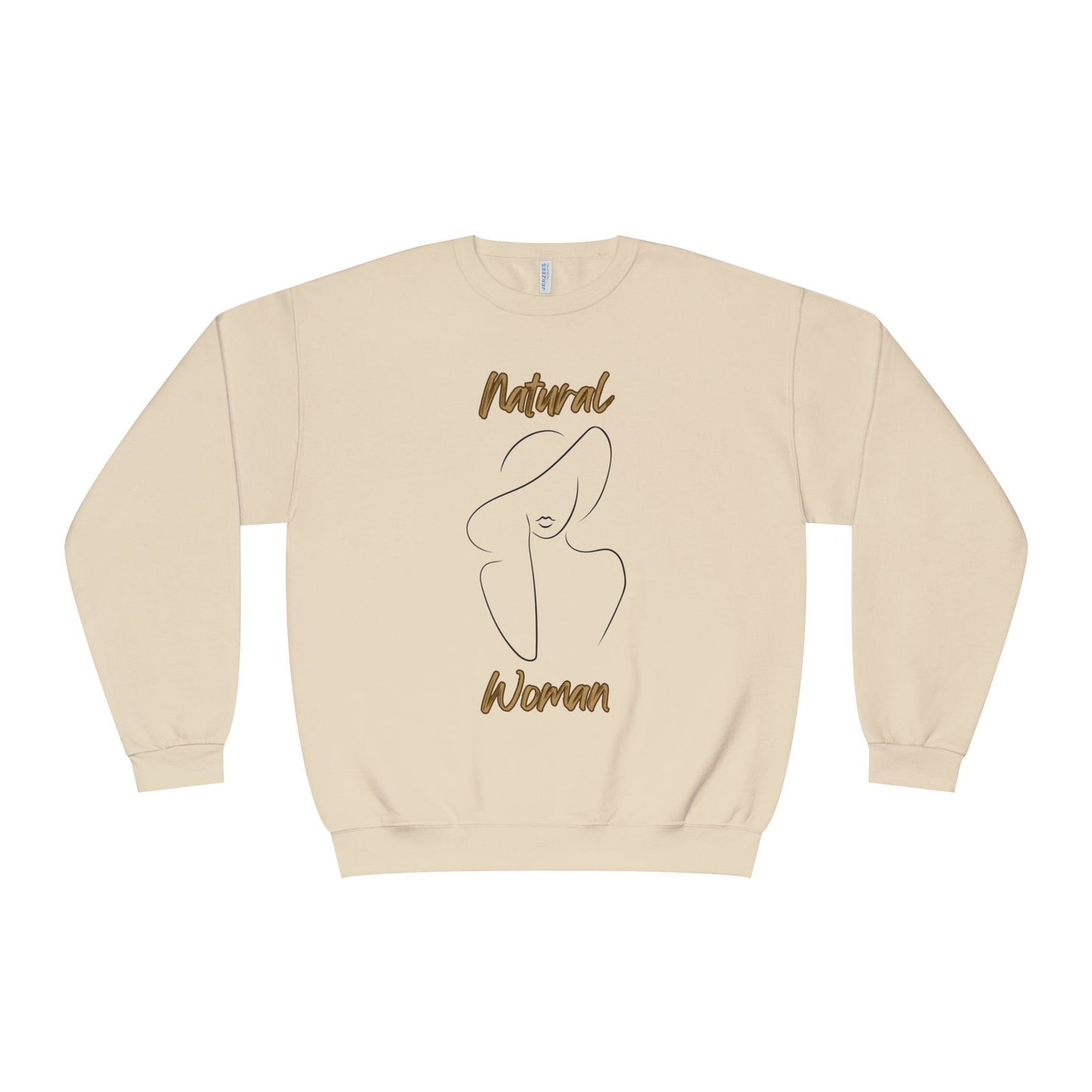 Natural Woman Sun Hat (BL) Crewneck Sweatshirt
